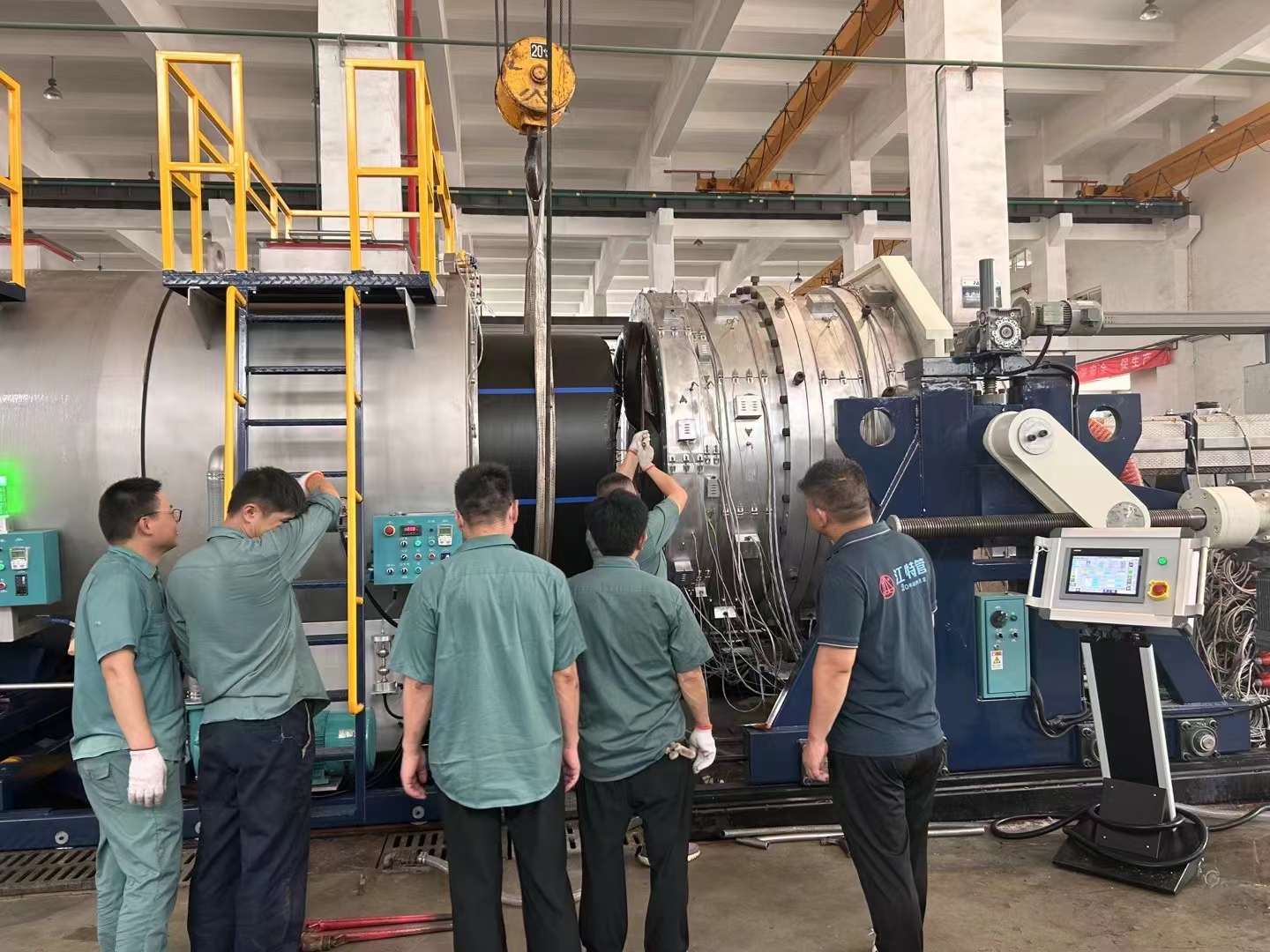 Vielä yksi PE1600-linjan täydellinen testaus